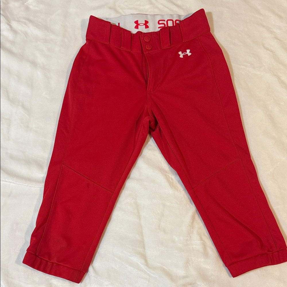 Under Armour Women's Red softball Pants